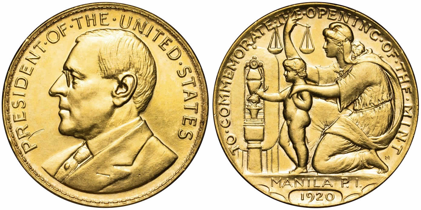 Counterfeit-Detection:-1920-Wilson-Dollar-Medal
