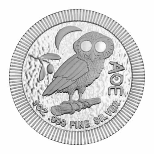 Silvergoldbull-Flash-Sale:-1-Oz-2020-Athenian-Owl-Stackable-Silver-Coin