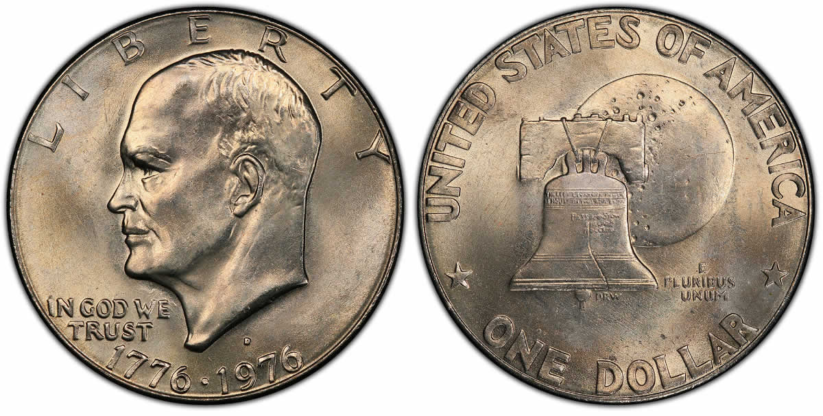 How-To-Tell-Type-1-And-Type-2-1776-1976-Bicentennial-Eisenhower-Dollars-Apart