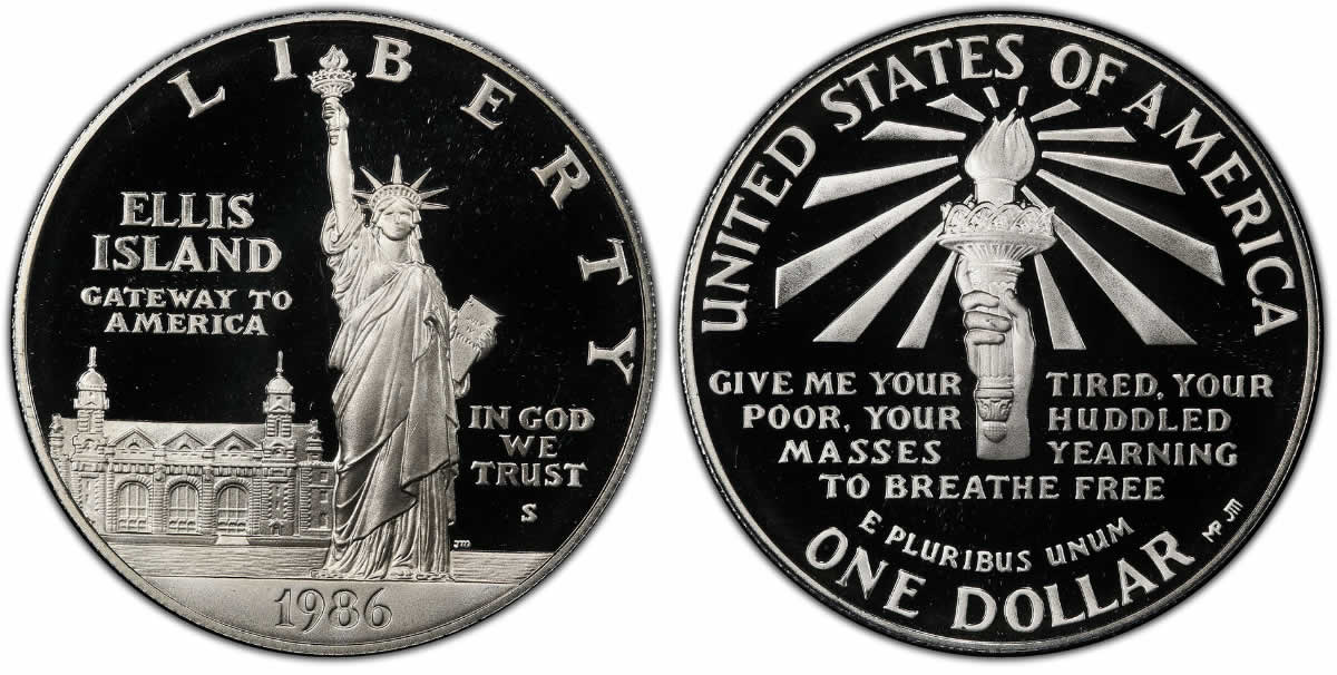 The-1986-Statue-Of-Liberty-Centennial-Commemorative-Coins