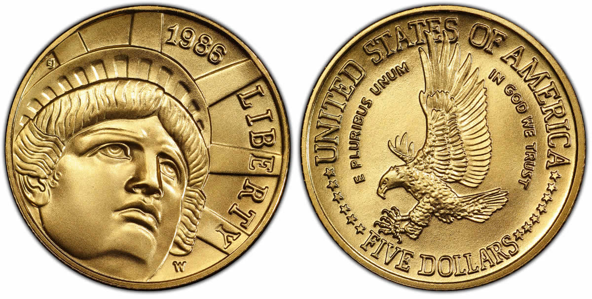The-1986-Statue-Of-Liberty-Centennial-Commemorative-Coins