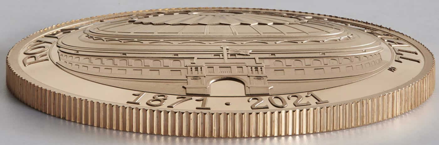 The-Royal-Mint-Celebrates-150th-Anniversary-Of-The-Royal-Albert-Hall-With-The-Uk's-First-Domed-Coin