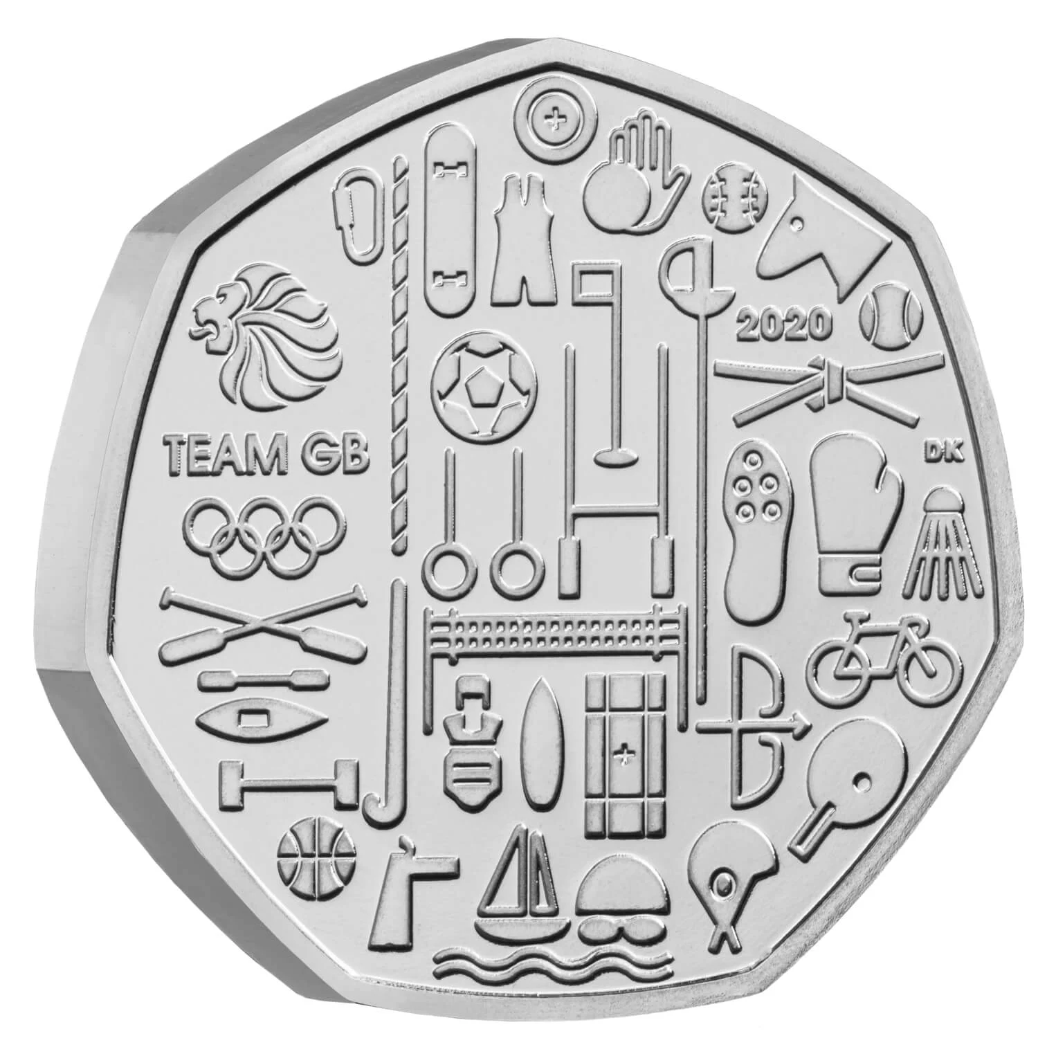 Royal-Mint-New-Release:-Team-GB-2021-UK-50-P-Brilliant-Uncirculated-Coin