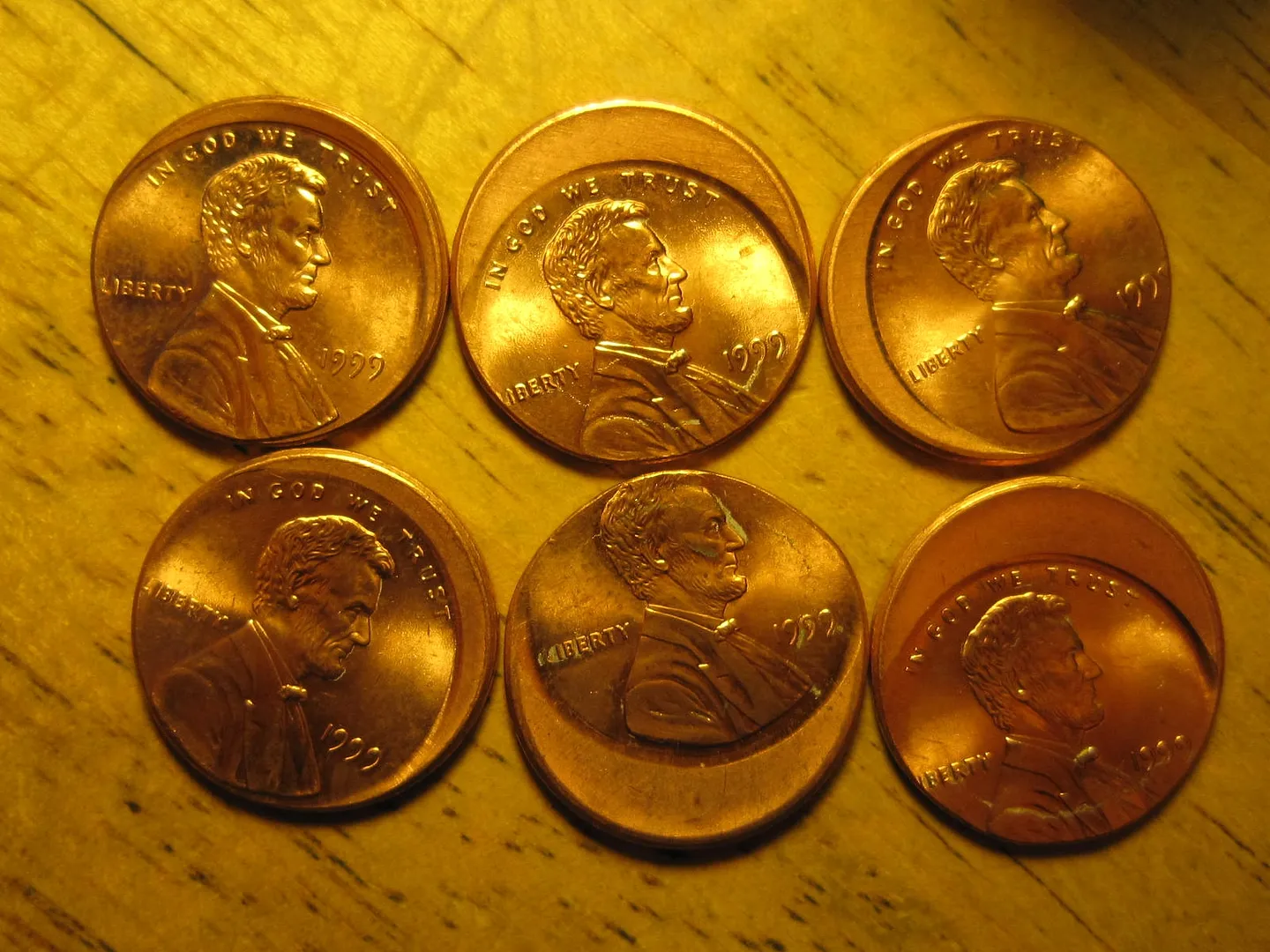 1960-And-1999-Lincoln-Memorial-Off-Center-Cents