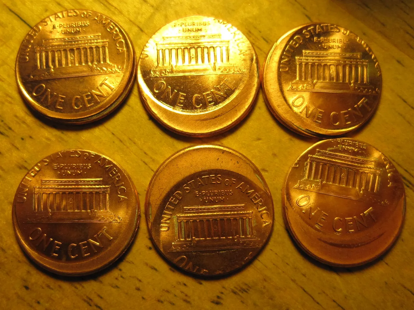 1960-And-1999-Lincoln-Memorial-Off-Center-Cents