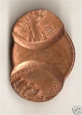 Double-Struck-1999-D-Lincoln-Memorial-Cent-With-Two-Dates!