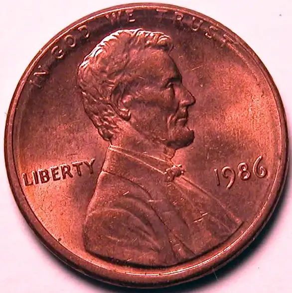 1986-Lincoln-Memorial-Cent-Penny