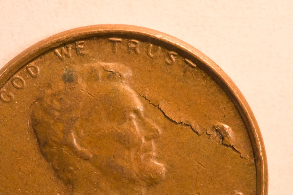 1972-D-Lincoln-Wheat-Cent,-Post-Mint-Damage-Or-Error?