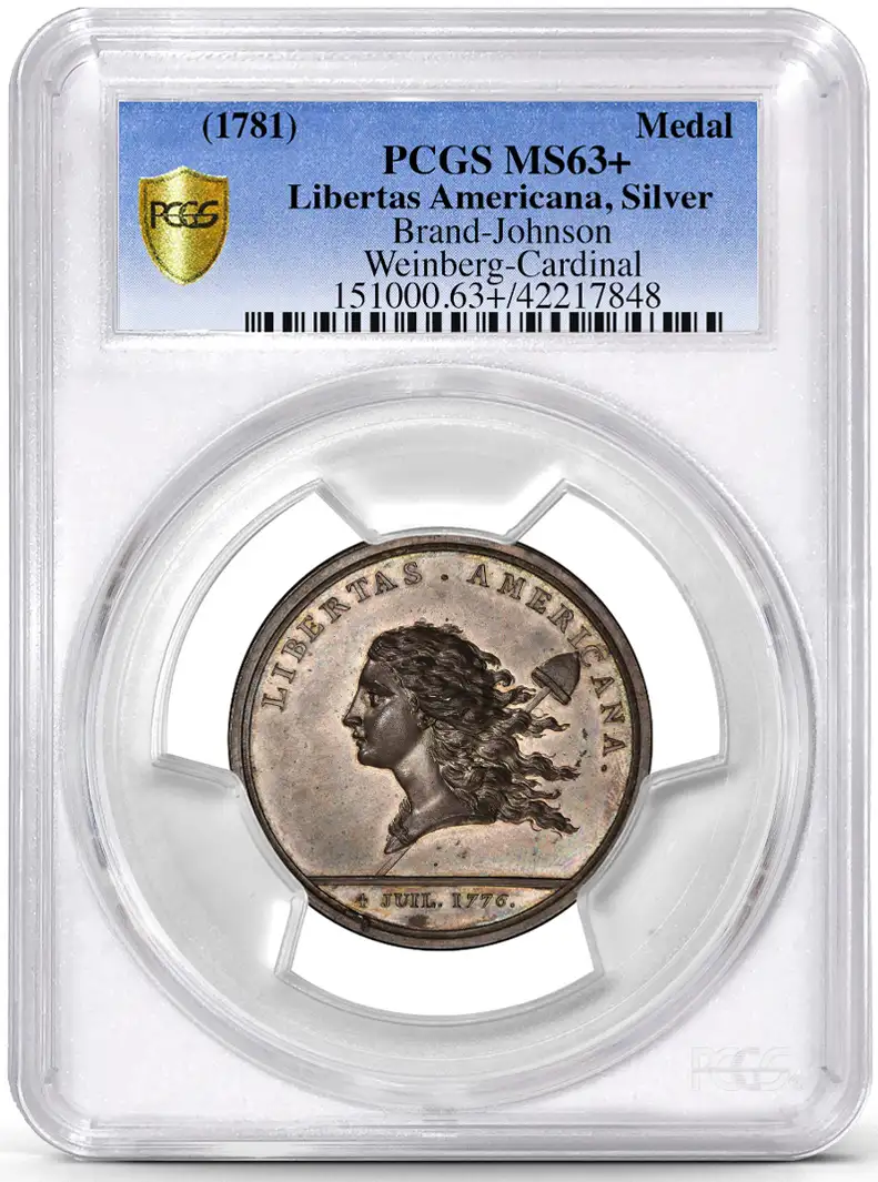 1783-Silver-Libertas-Americana-Medal-PCGS-MS-63+