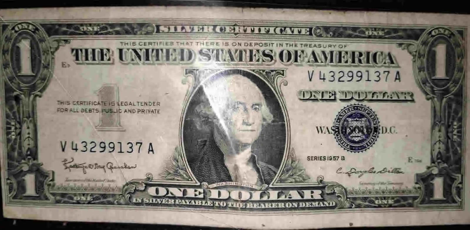3-Errors-On-A-Single-1957B-Silver-Certificate!