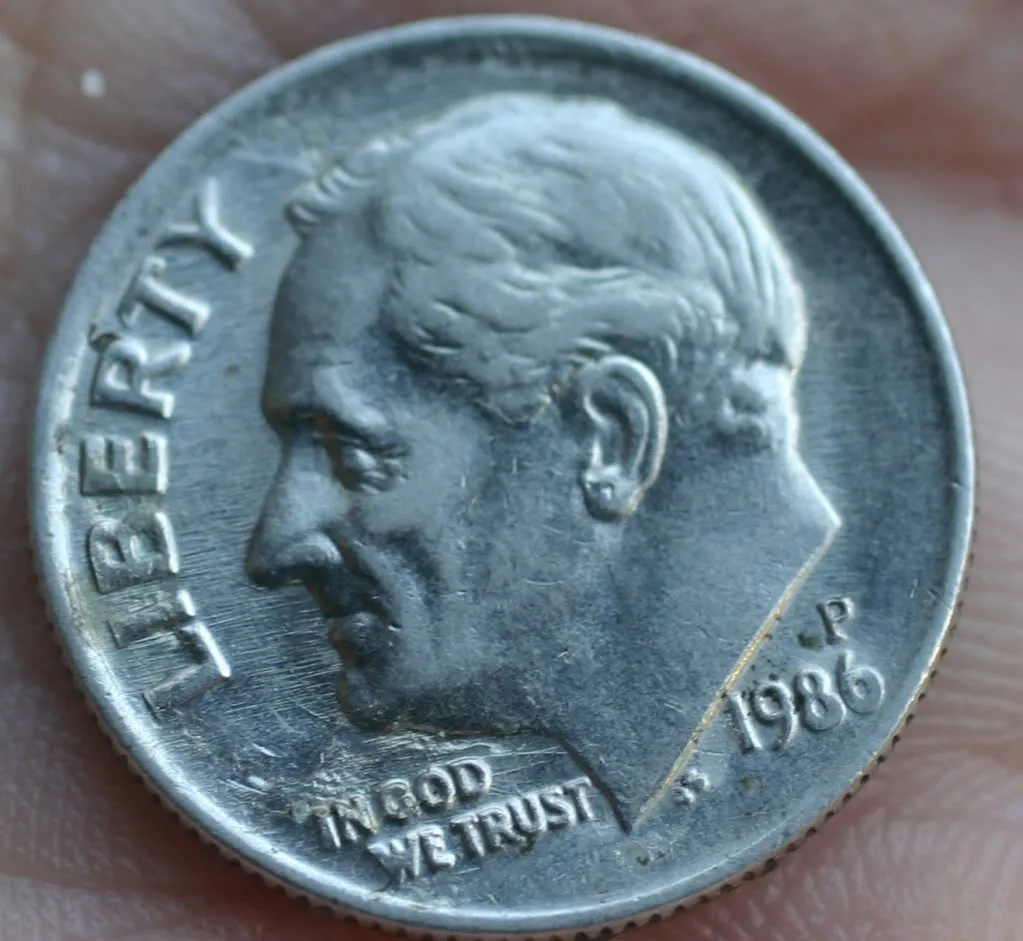 1986-P-Dime-Partial-Struck-Through-Cloth?