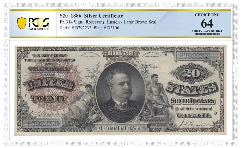 PCGS-Auction-Highlights-February-2023,-Cb-Half,-Cb-Half-Eagle,-Silver-Cert,-1839-Gobrecht-Dollar