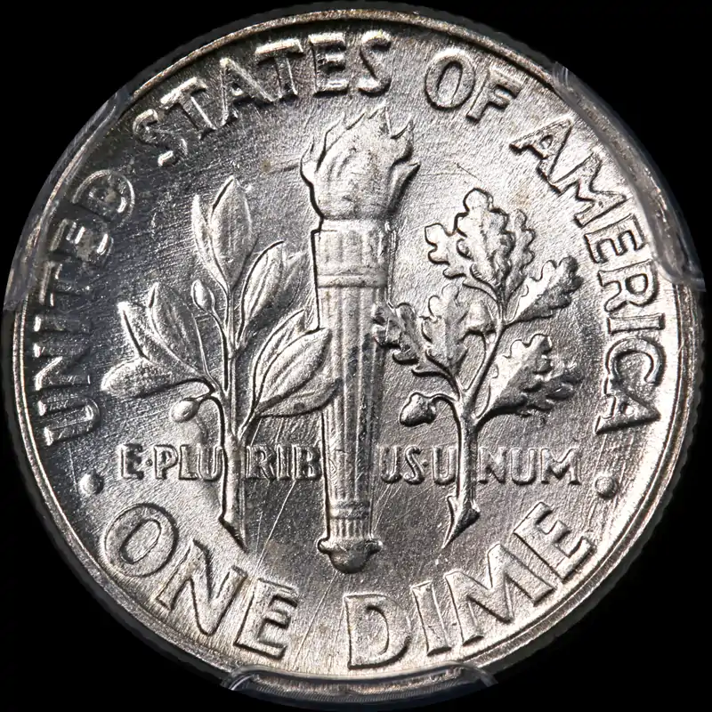 1955-P-Roosevelt-Dime-PCGS-MS-66-FB-Ebay-Listing-Clashed-Both-Sides