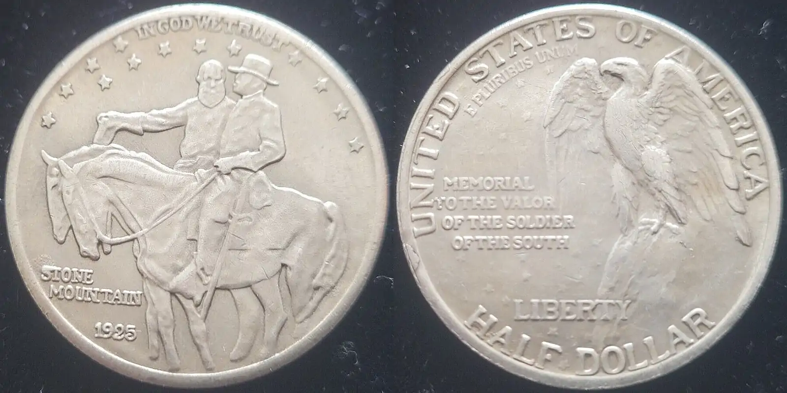 1925-Stone-Mountain-Commemorative-50c-Half-Dollar---Believe-This-One-Is-Counterfeit