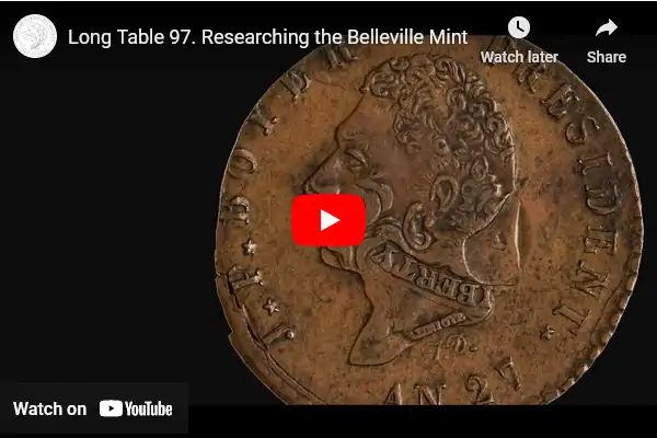 Video:-Researching-The-Belleville-Mint-With-Bill-Dalzell-Of-Classical-Numismatic-Group