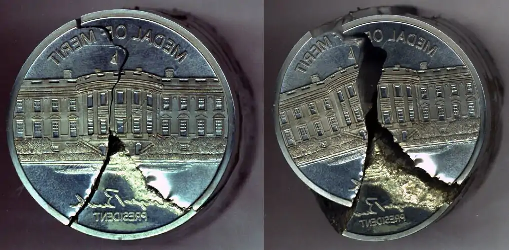 Medal-Of-Merit-/-Republican-Presidential-Task-Force-Medal-Shattered-Die