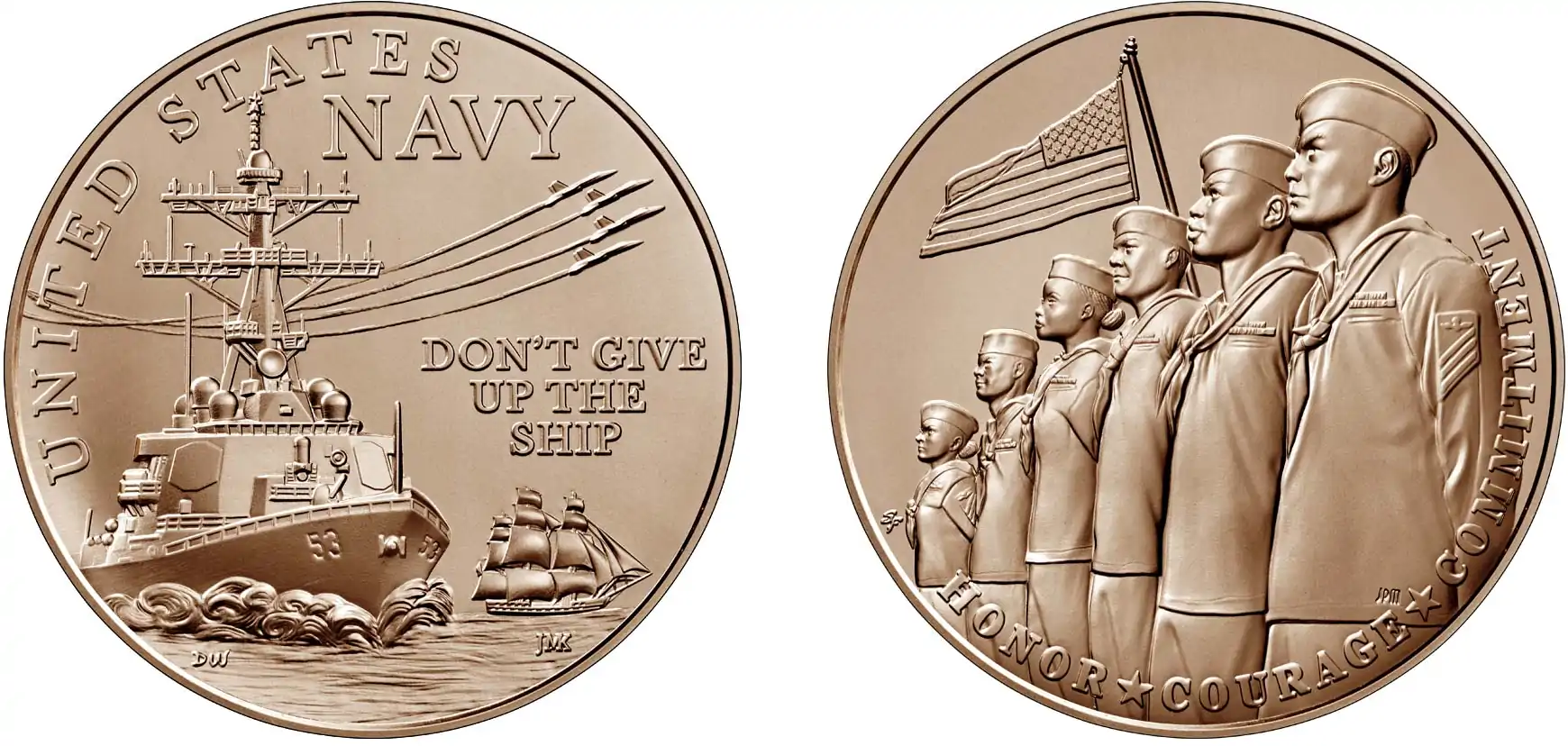 United-States-Navy-Bronze-Medal-Sets-Sail-On-August-8-At-Mint