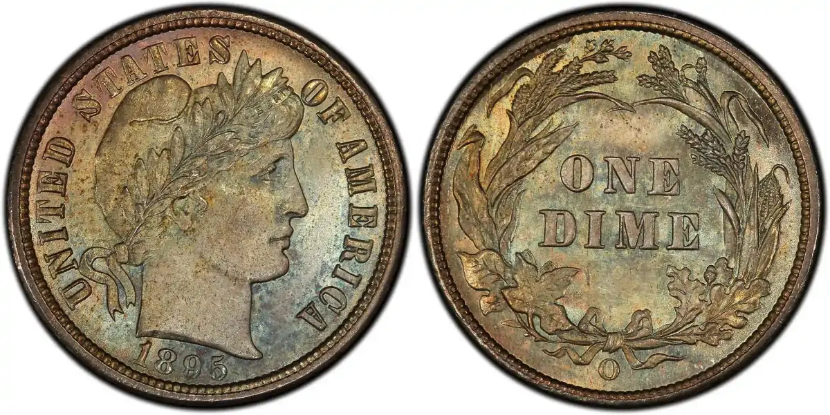 The-Scarce-1895-O-Barber-Dime