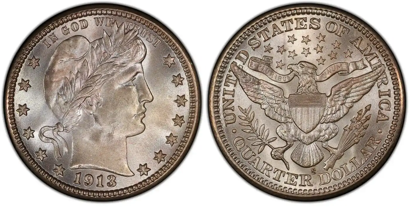 The-Rare-1913-S-Barber-Quarter