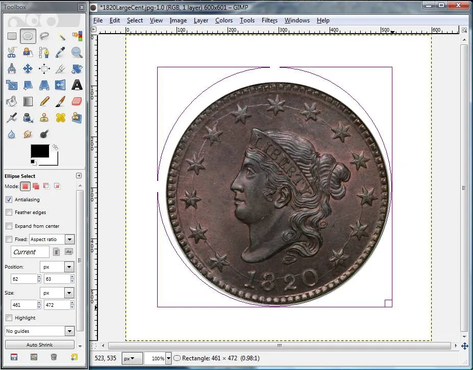 Circular-Crop-Of-Coins
