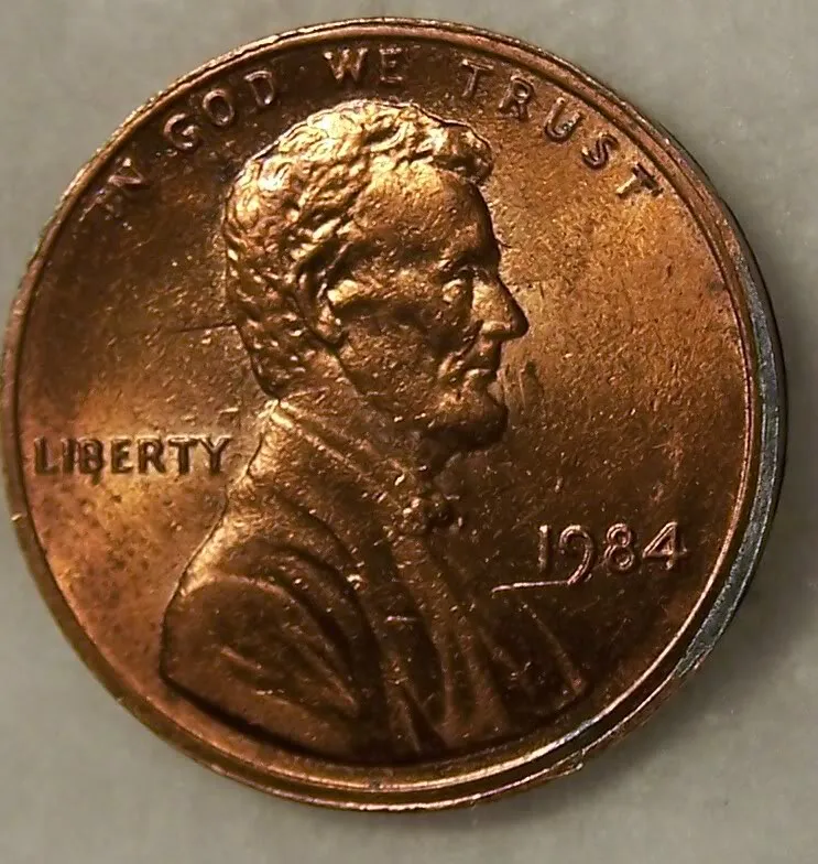 1984-P-Lincoln-Memorial-Cent-Raised-Rim