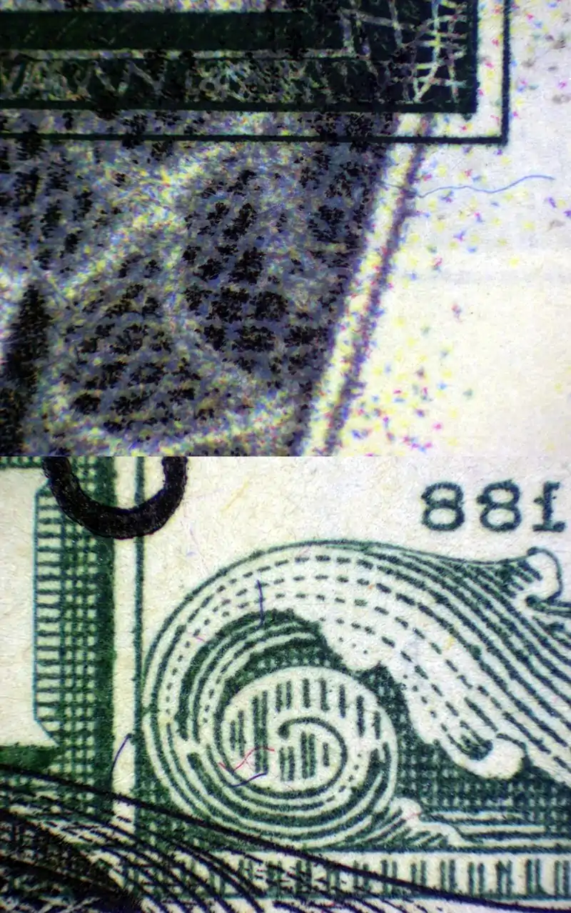 Counterfeit-Detection:-2003A-$1-US-Federal-Reserve-Note