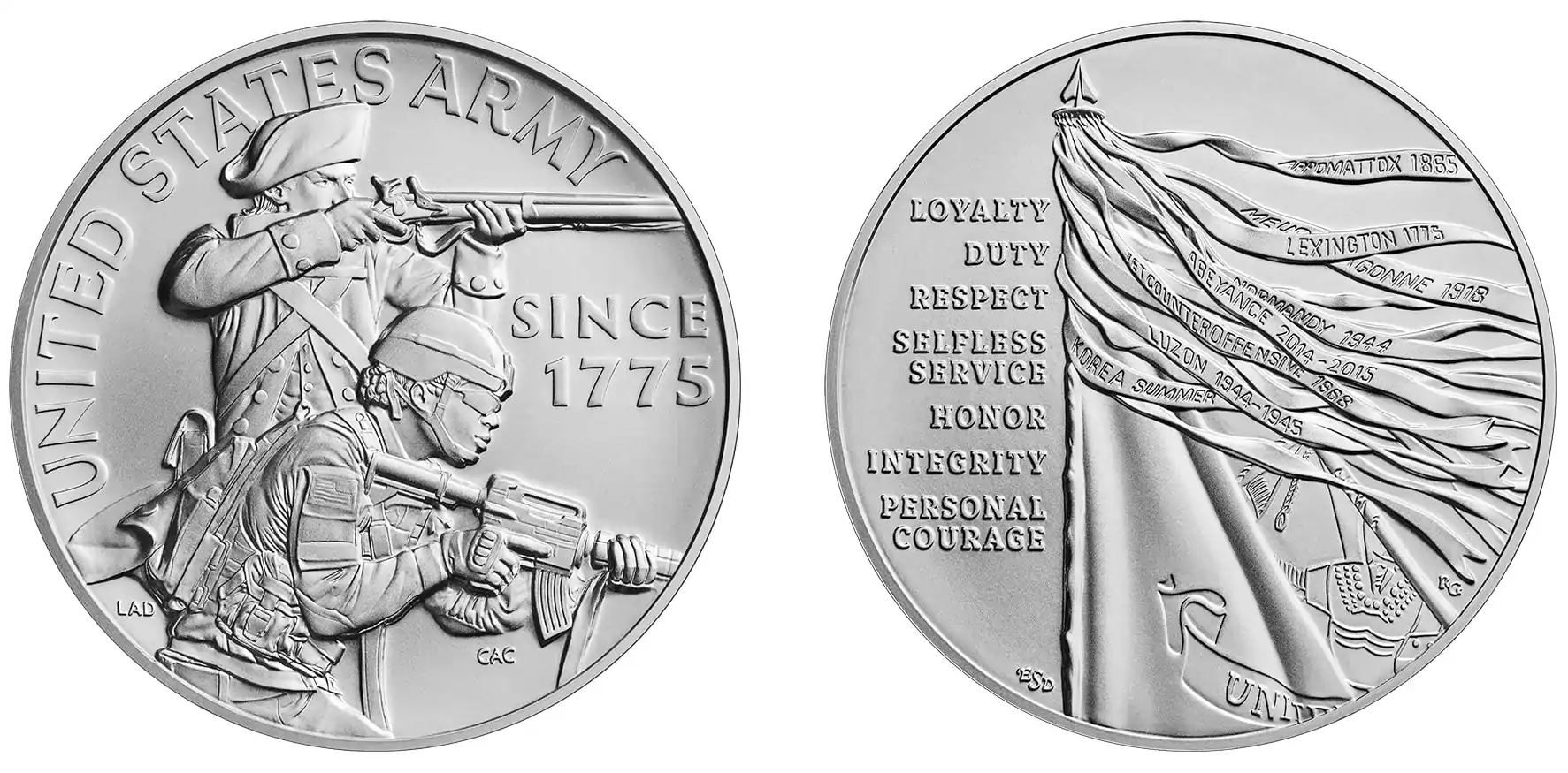 US-Army-One-Ounce-Silver-Medal-Becomes-Available-On-May-7