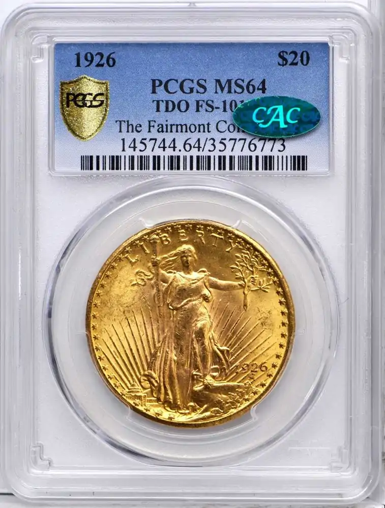 1926-Saint-Gaudens-$20-Double-Eagle-Tripled-Die-Obverse-FS-101