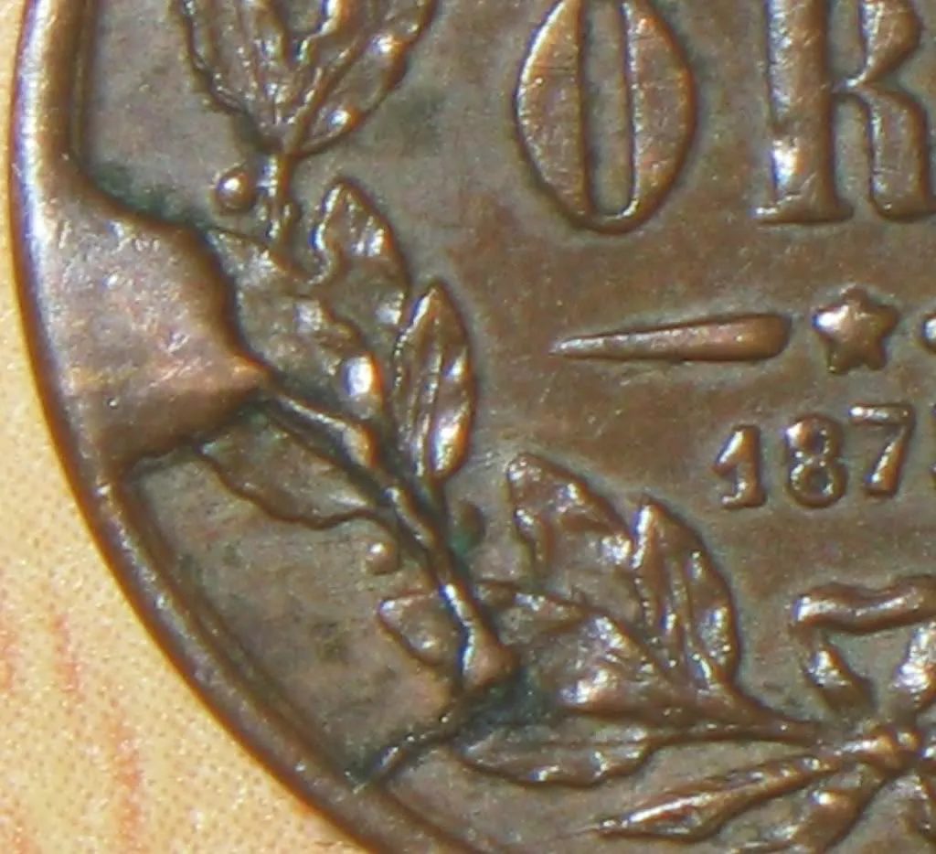 Costa-Rica-10-Centavos-1887--MD/Dd
