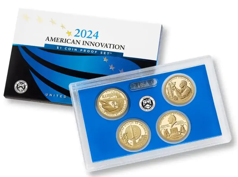 United-States-Mint-Releases-2024-American-Innovation-$1-Coin-Proof-Set-On-July-30