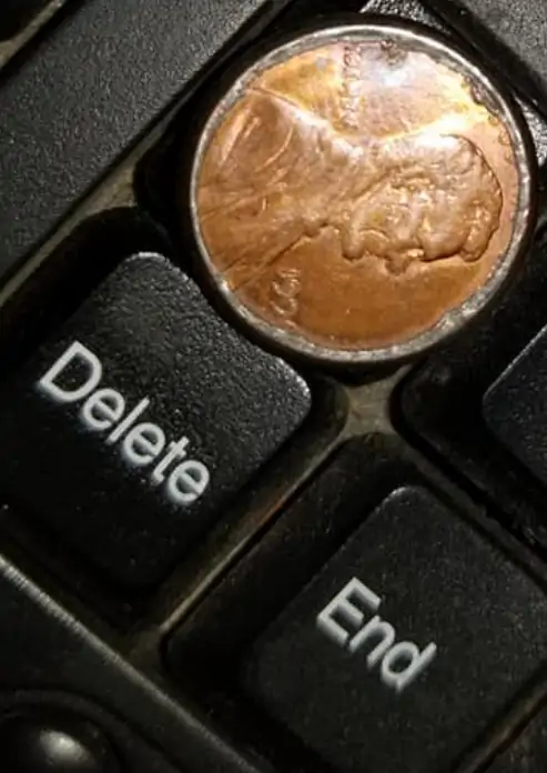 1991-D-Penny-With-Raised-Edge-On-Both-Sides