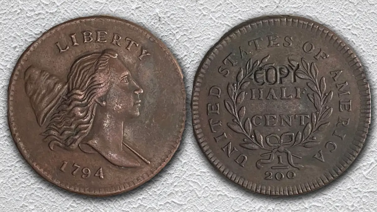 Counterfeit-Detection:-1795-And-1796-Half-Cents