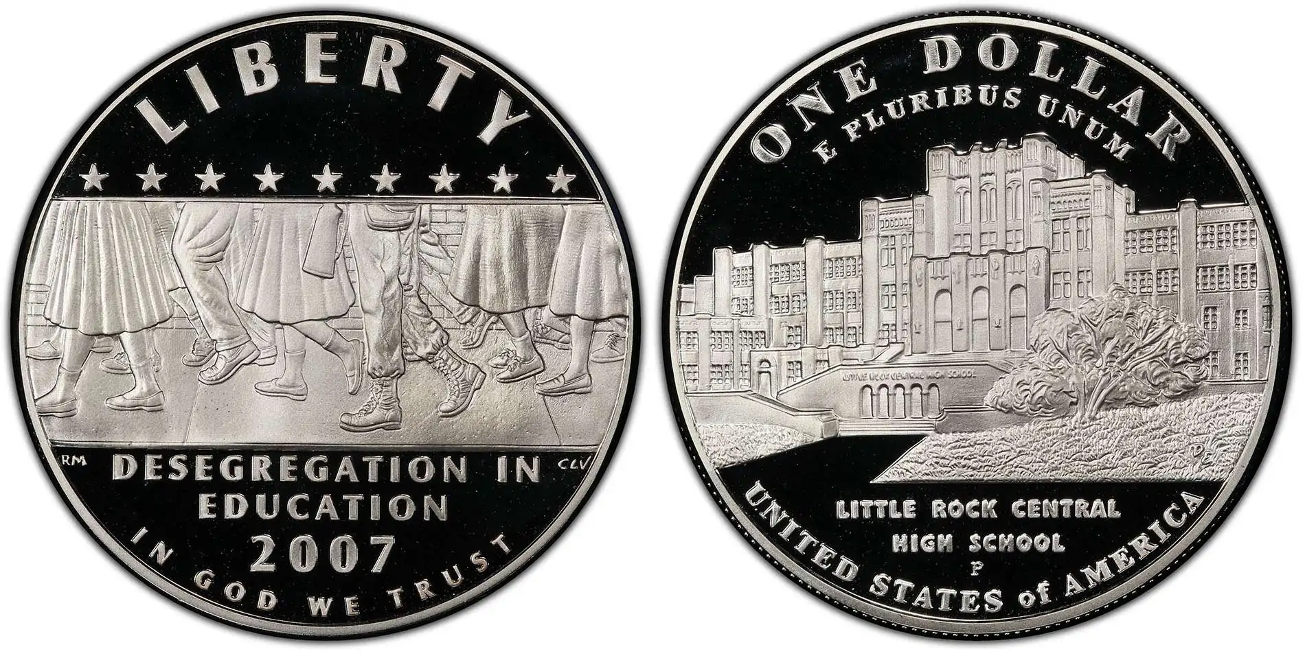2007-Little-Rock-Central-High-School-Dollar-Honors-A-Watershed-Moment-In-Civil-Rights-History