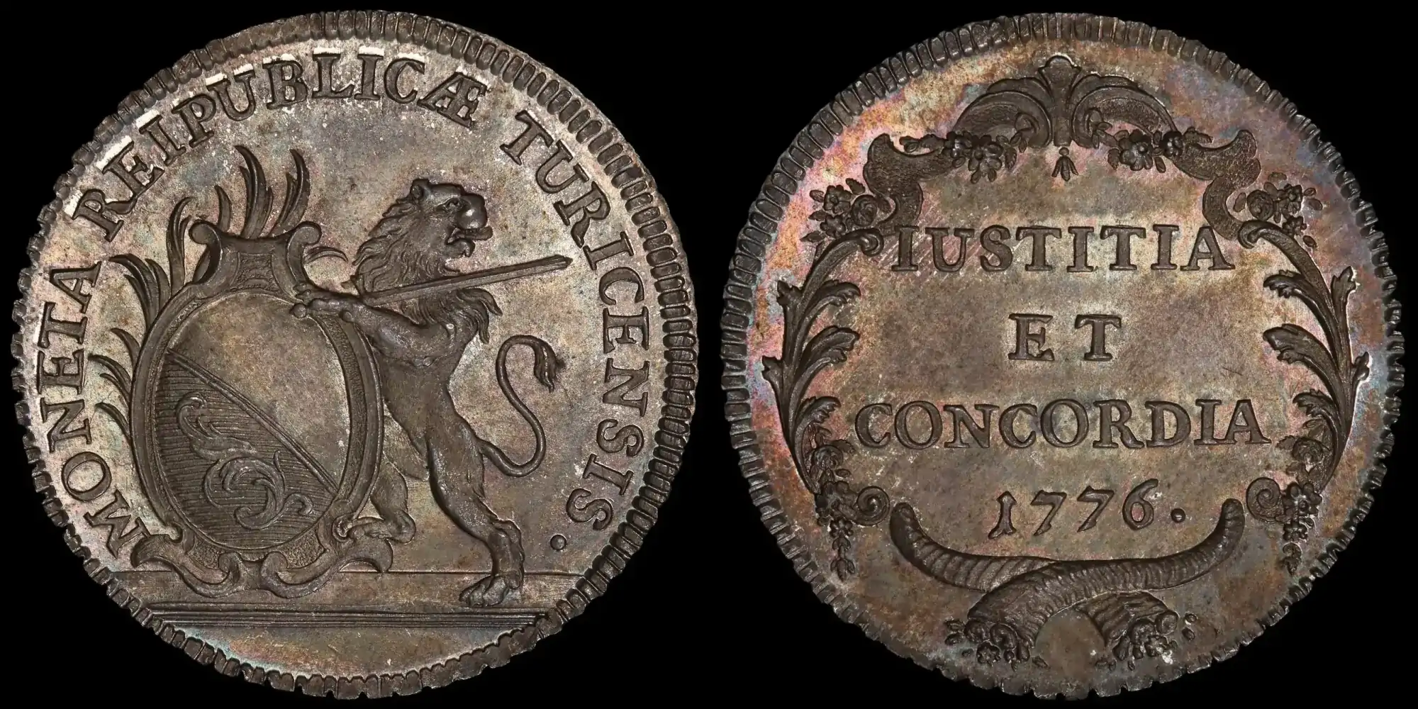 1776-Swiss-Half-Thaler-PCGS-MS-66,-Pop-1