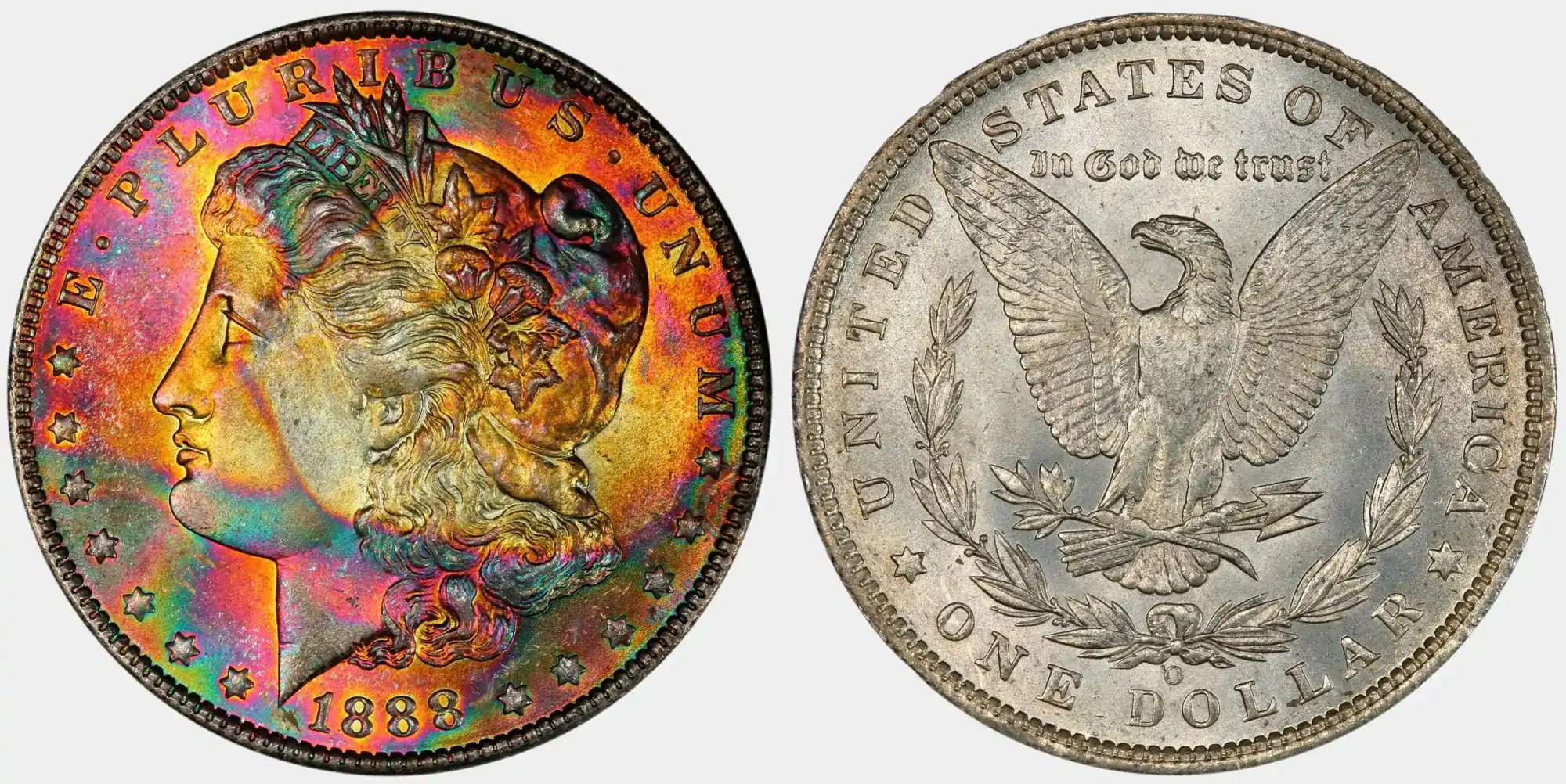 1888-O-Morgan-Dollar-PCGS-MS-66+-Sunnywood/Simpson