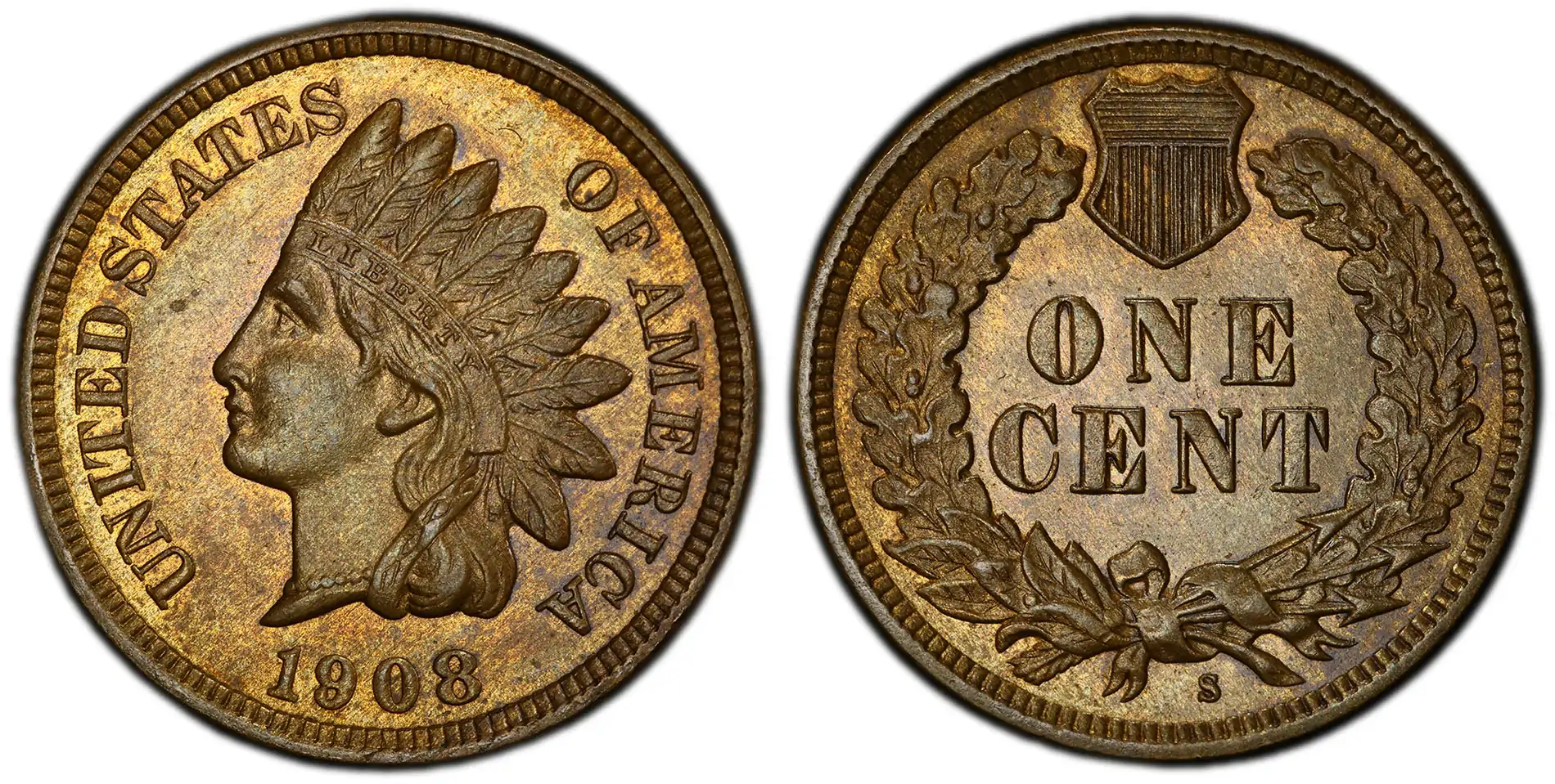 The-1908-Indian-Cents,-First-Mint-Marked-Cents