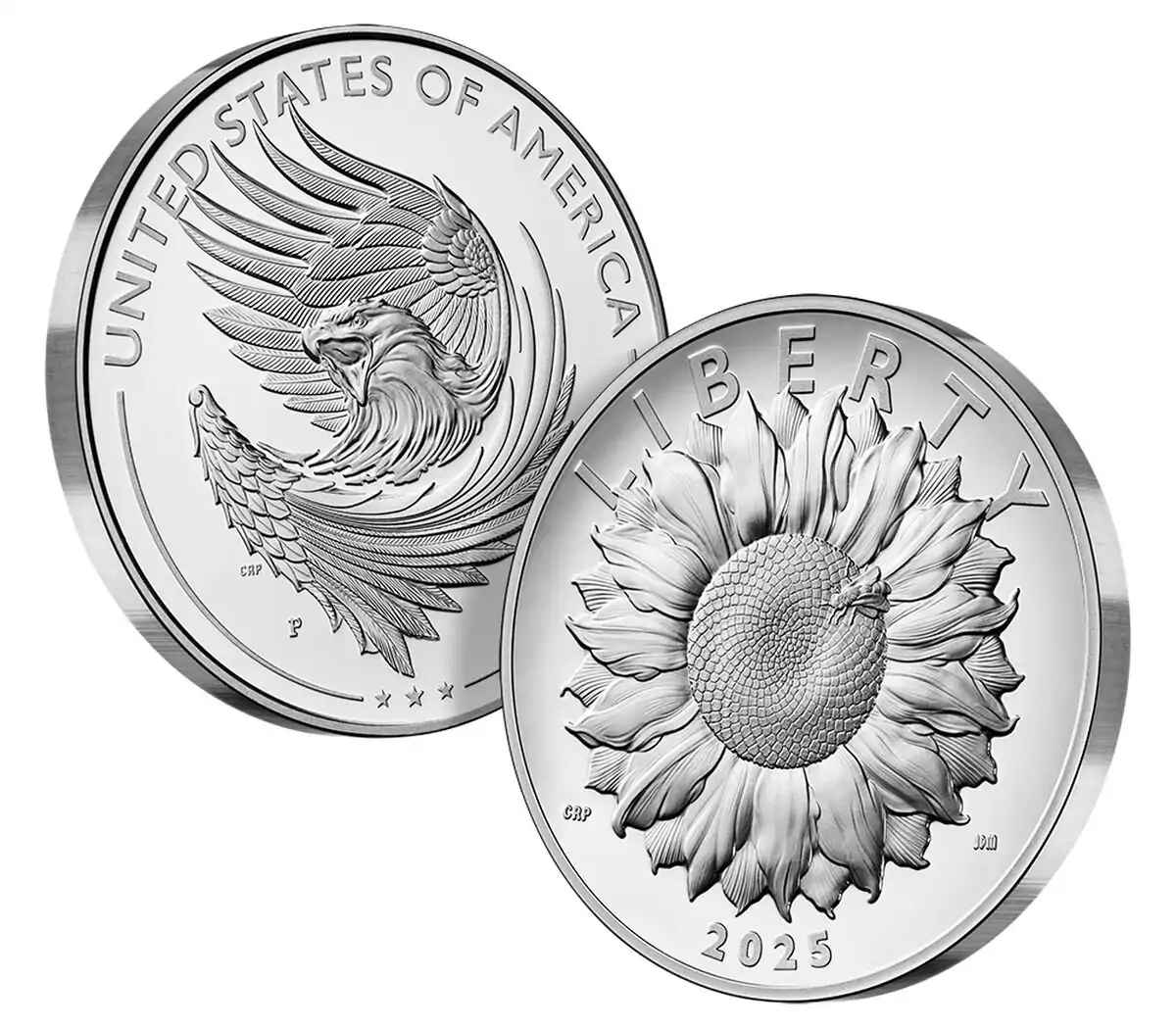 2025-Silver-American-Liberty-Sunflower-Medal