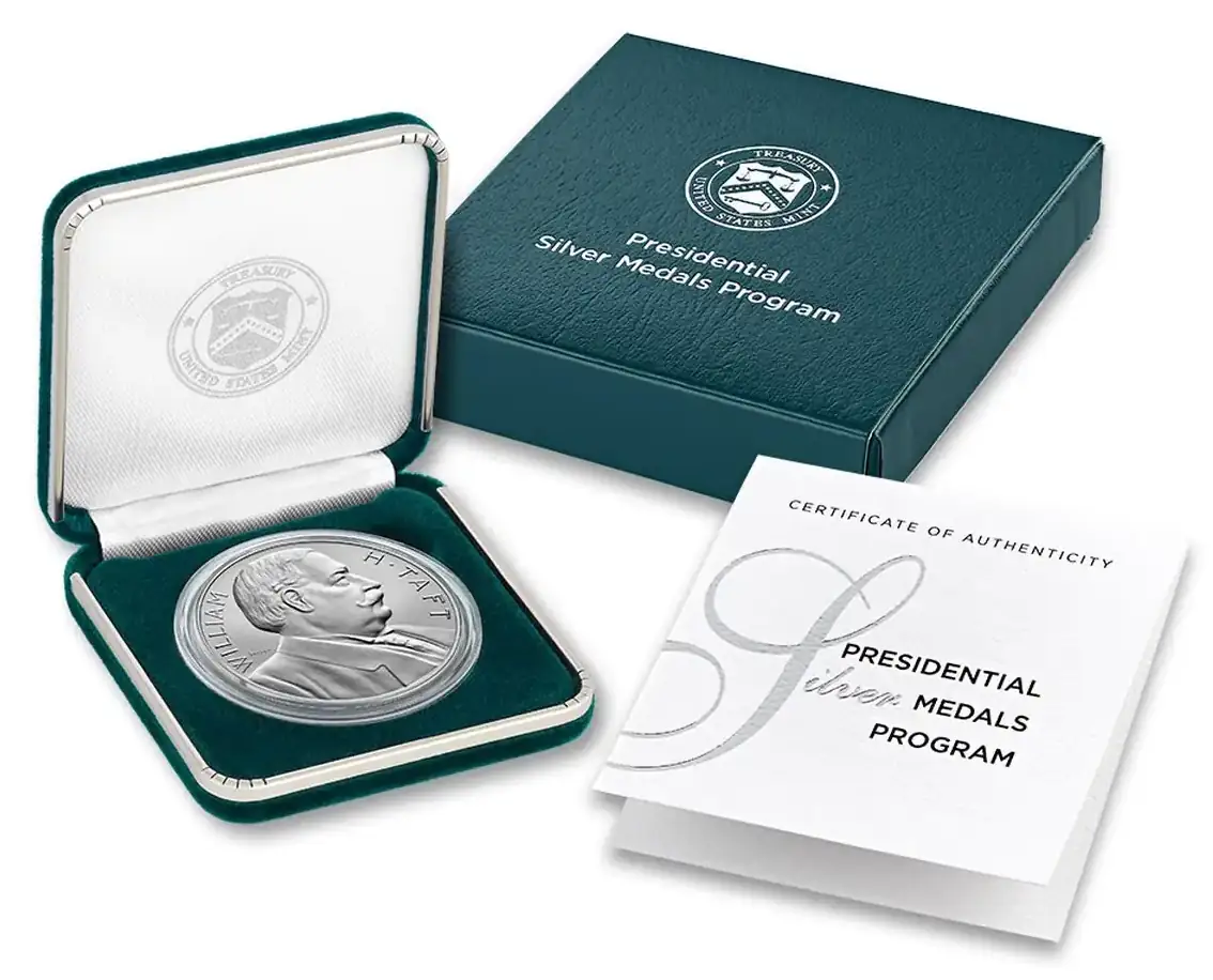 William-H.-Taft-Presidential-Silver-Medal-Available-On-November-17,-2025