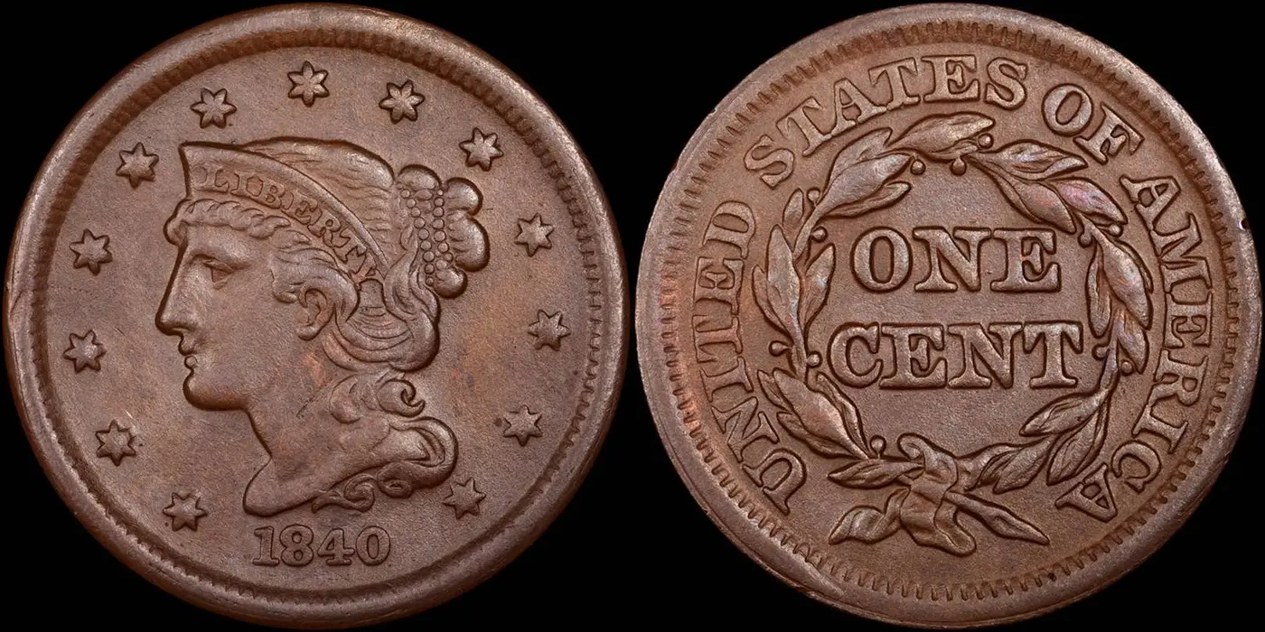 Counterfeit-Detection:-1840-And-1857-Large-Cents