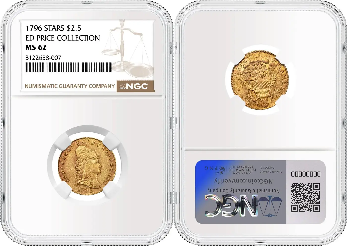NGC-Certified-Stella-And-1796-Stars-Quarter-Eagle-Among-Historic-US-Coins-In-Heritage-Fun-Auction