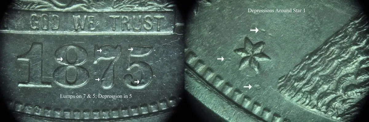 Counterfeit-Detection:-1875-S-Trade-Dollar