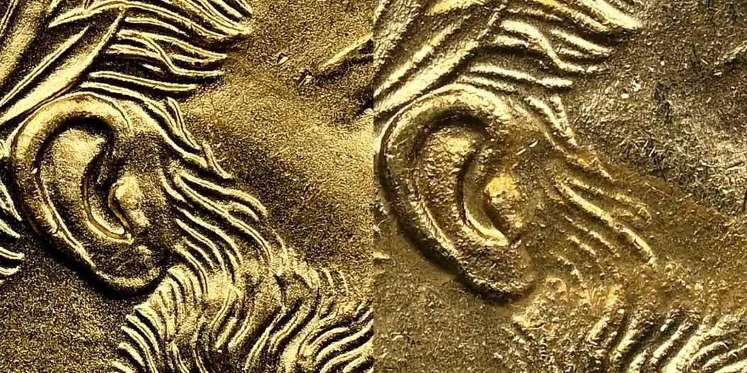 Counterfeit-Detection:-1915-Austria-Ducat---Restrike