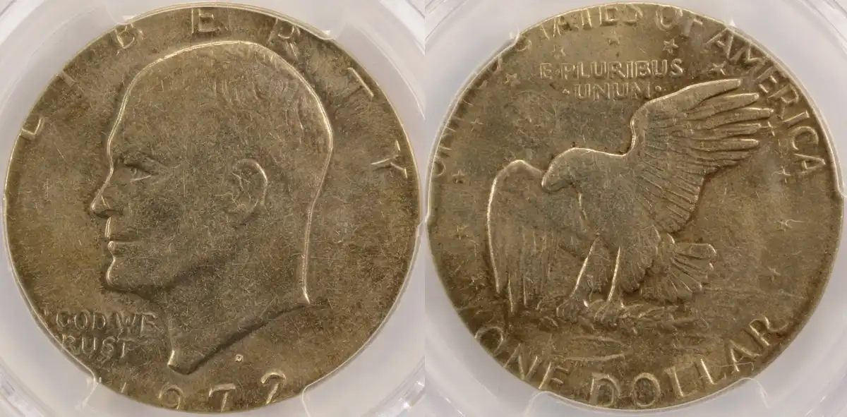 1972-D-Eisenhower-Ike-Dollar-Struck-On-Philippine-1-Piso-Planchet-14.4g-PCGS-MS-62