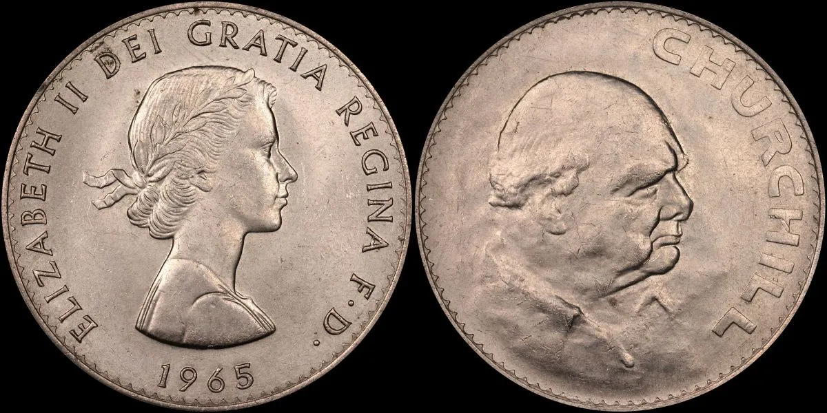 1965-Great-Britain-Crown-Featuring-British-Prime-Minister-Winston-Churchill