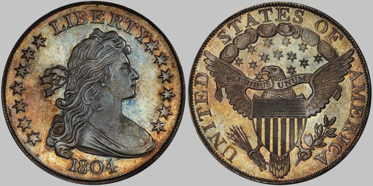 1804-Draped-Bust-Dollar-Class-I,-PCGS-PR-68,-Pogue-Collection