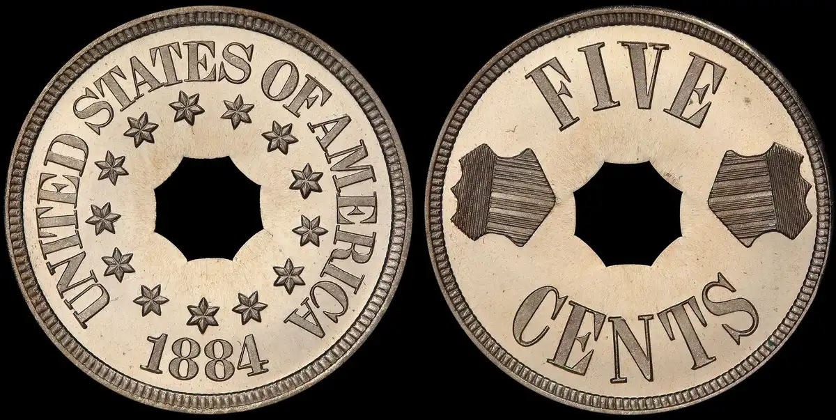 1884-Nickel-Pattern,-J-1724,-PCGS-PR-68+DCAM,-Simpson-Collection