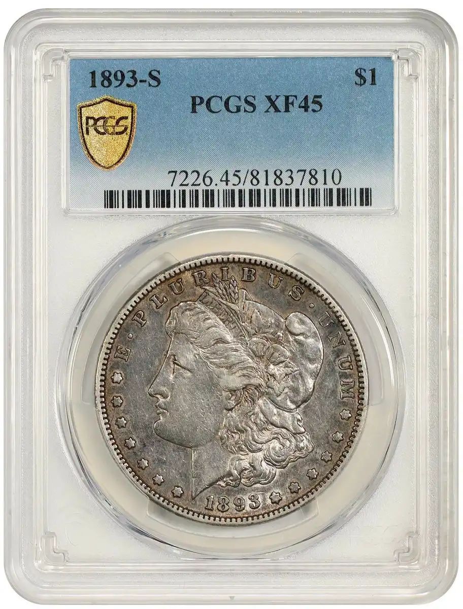 1893-S-Morgan-Silver-Dollar-PCGS-XF45