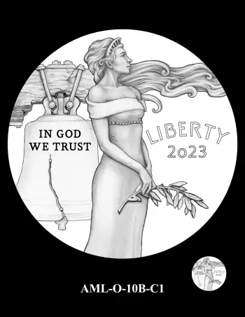 CCAC-Meeting-Images-For-The-2023-American-Liberty-High-Relief-24k-Gold-Coin-And-Silver-Medal