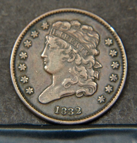 1832-Half-Cent