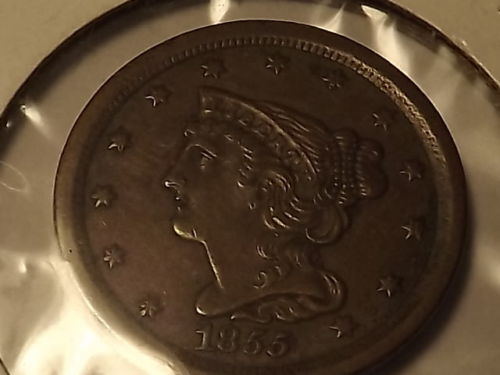 1855-Half-Cent